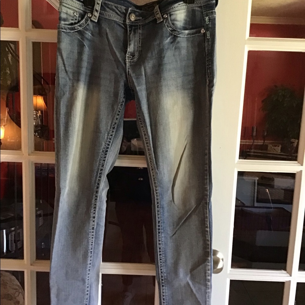 Ladies western stretch jeans